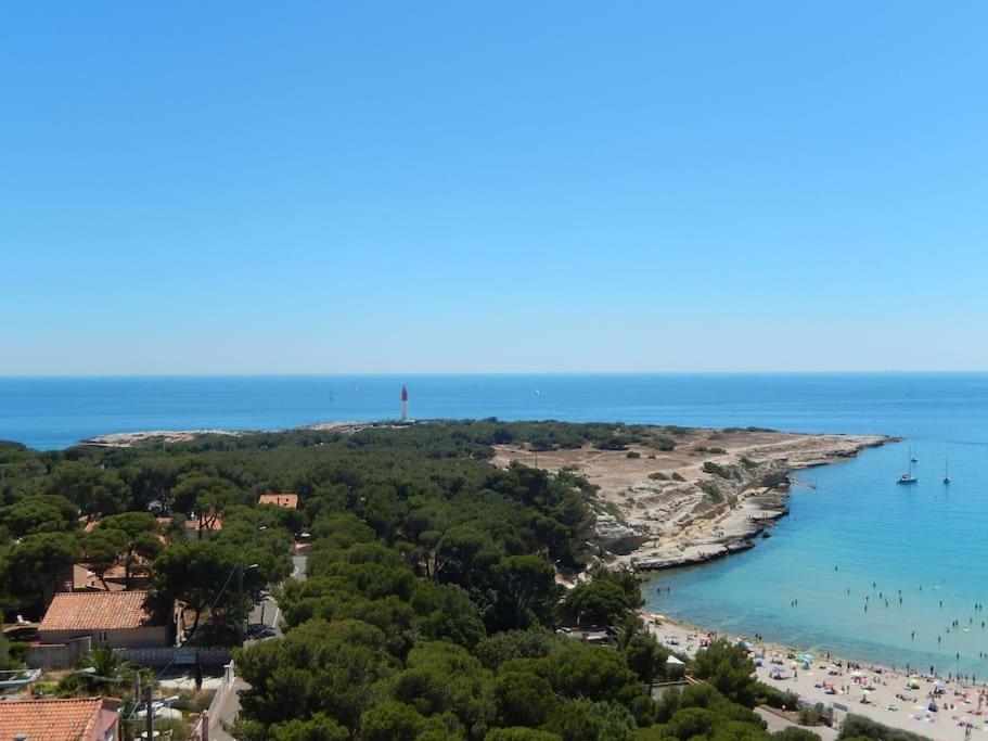 Reve De Vacances Studio Proche De La Plage Martigues Exterior photo